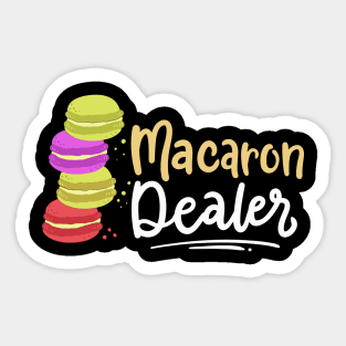 Macaron Dealer Dessert Sticker